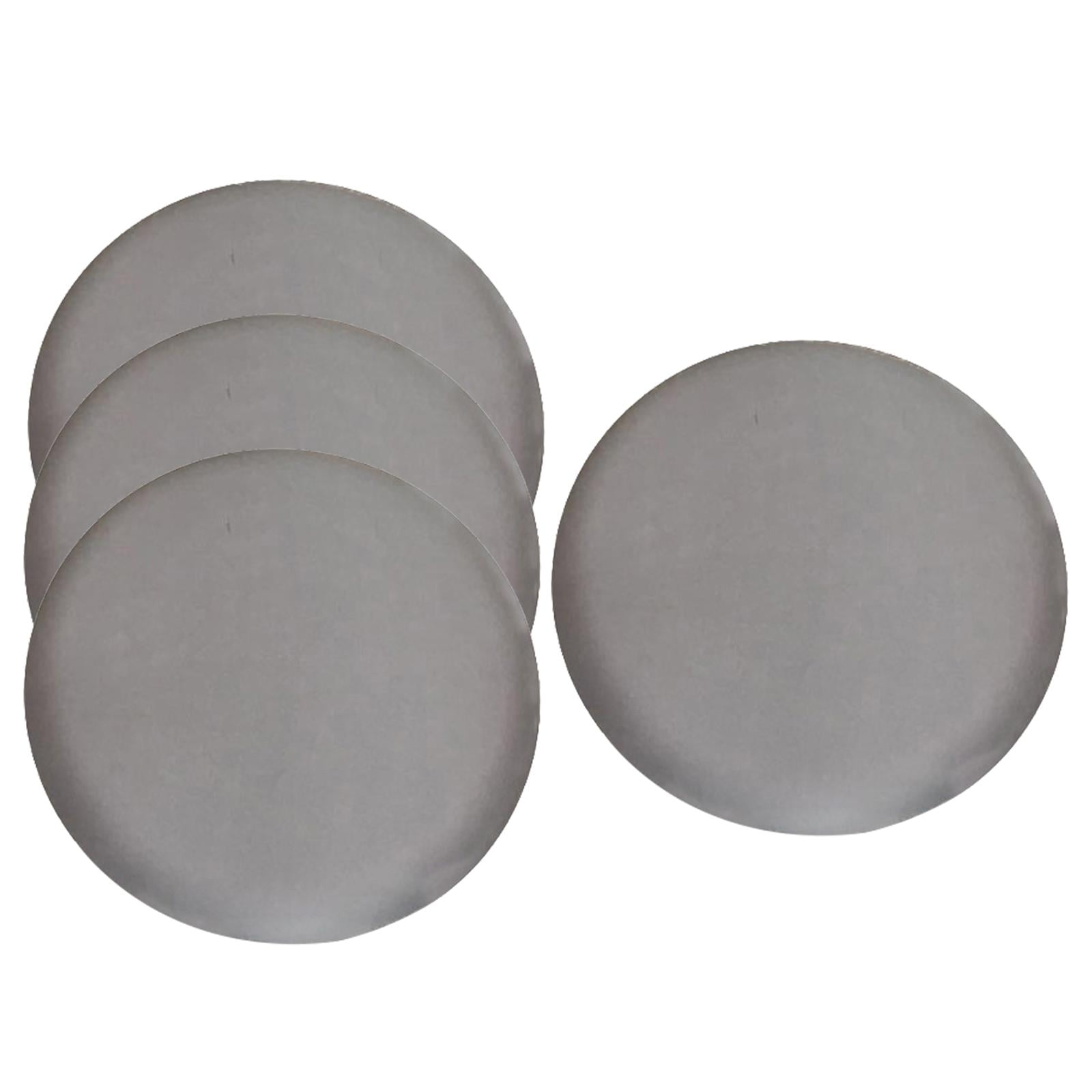 2 Pieces Bar Stool Covers Round, Washable Soft Durable Elastic Stool