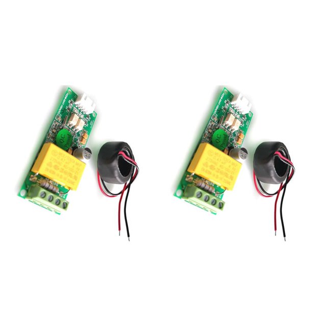 Medidor de CA digital PZEM-004T, versión mejorada 2X, amperímetro, factor de potencia de corriente TTL, módulo de prueba de frecuencia con bobina de 100 A