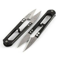 Unique Bargains Metal Sewing Snips Thread Cutter Yarn Scissors Nipper 2pcs