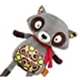 thumbnail image 3 of B. toys - Happy Yappies - Rascal The Racoon - Talking Teddy Toy Repeats What You Say - Stuffed Raccoon Plush Toy - Sensory Toys for Babies 10 Months +, 3 of 10