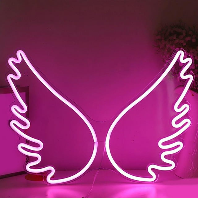 Feltree LED Neon Light Wall Decor Bedroom Sign, USB Powered Room Atmosphere Lighting for Home Christmas Party Decoration
