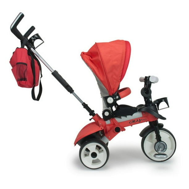 Carriola Trycicle City Max Red Injusa 3271 Bodega Aurrera en linea