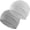 Light Grey & White Smoke, variant on 2Pcs/4Pcs Cotton Skull Caps for Men Women, Lightweight Beanie Sleep Hats Breathable Helmet Liner