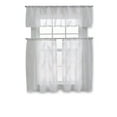 thumbnail image 6 of Better Homes & Gardens Embroidered Botanical Valance & Tier Set, Indoor, 3-Piece Curtain, Vanilla Dream, 60" W x 36" L, Adult, 6 of 6
