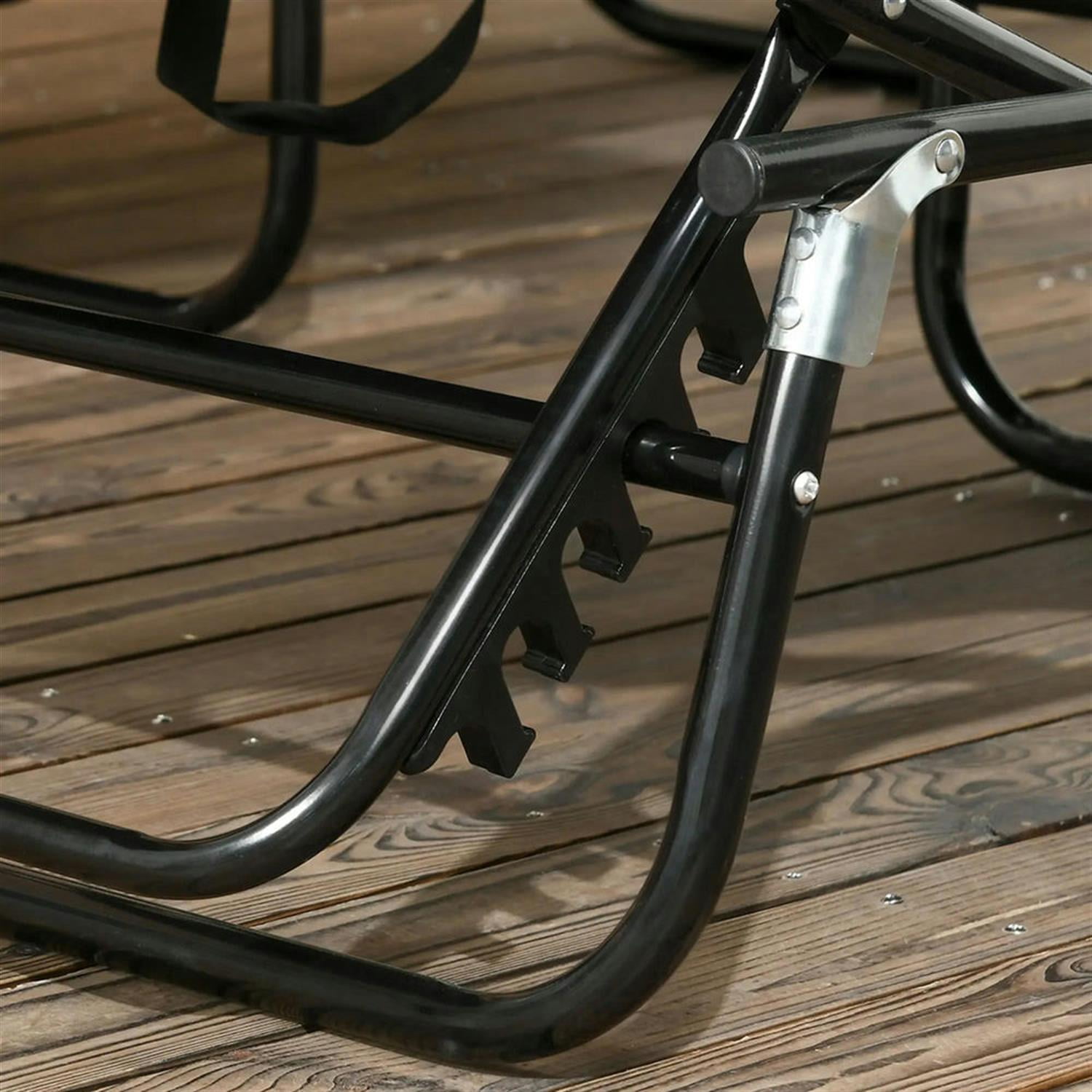 Demi Bonn Folding Pool Chaise Lounge Chairs Set of 2 with Sunshade, Reclining Back, Durable Steel Frame Relaxation, Weatherproof Outdoor Patio Seating, Blue