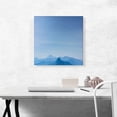thumbnail image 2 of ARTCANVAS Modern Blue Sky and Mountains Canvas Art Print - Size: 18" x 18" (1.50" Deep), 2 of 9