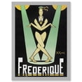thumbnail image 1 of Avelot Frederique Music Hall Star Advert Artwork Framed Wall Art Print A4, 1 of 4