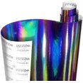thumbnail image 3 of VViViD+ Hex Holographic Chrome Car Wrap Vinyl (2ft x 5ft), 3 of 5