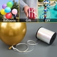 thumbnail image 4 of (1 Roll) White Ribbon, 500 Yard Curling Ribbon for Crafts, Balloon Ribbon, Iridescent Color Ribbon for Gift Wrapping, Holographic Ribbon for Balloons String, Hair, Florist Flower, 4 of 5