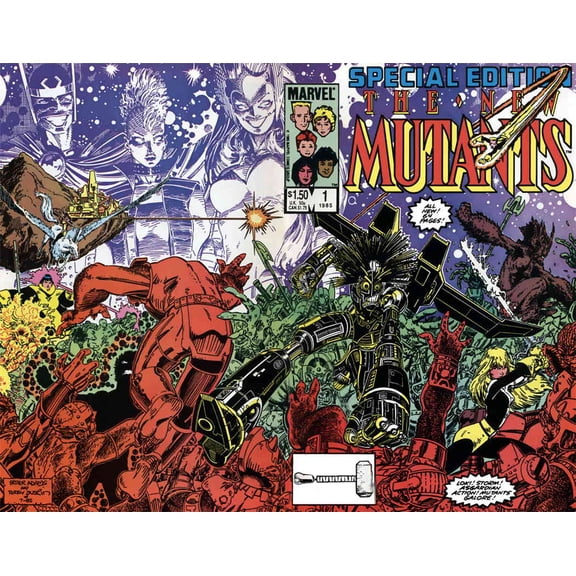 New Mutants, The Special #1 VF ; Marvel Comic Book