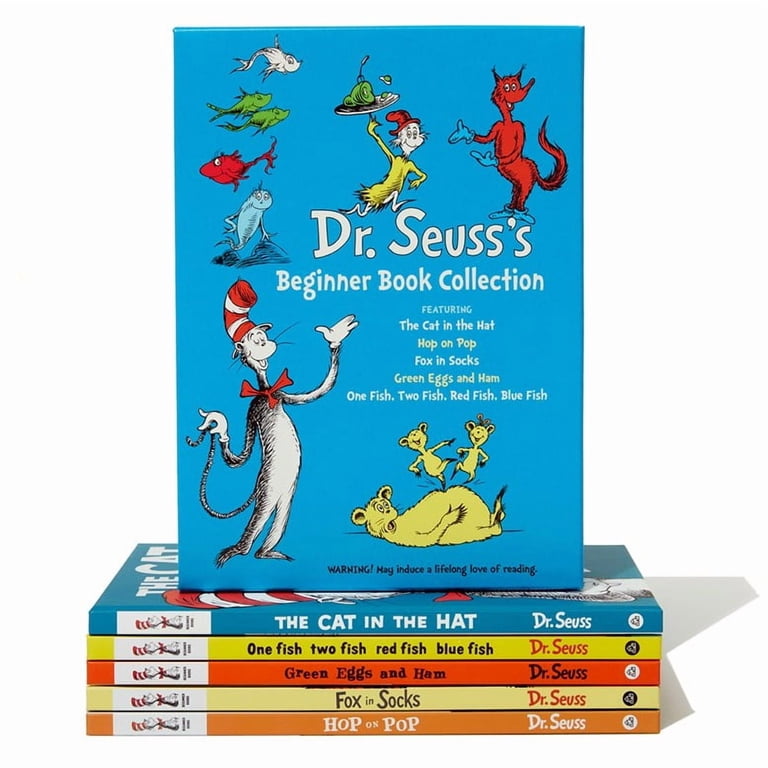 Dr. Seuss, Book Boxed Set, 5 Book Collection - Walmart.com