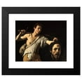 thumbnail image 2 of Caravaggio 24x20 Black Modern Framed Museum Art Print Titled - David with the Head of Goliath (1600-1601), 2 of 5