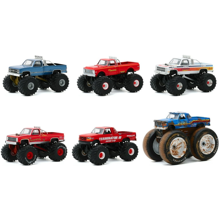GREENLGHT グリーンライト モンスタートラック セット Amazon | GREENLIGHT 1:43 SCALE 