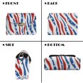 thumbnail image 5 of Pzuqiu Zebra Print Crossbody Bags Leather Women Metal Chain Strap Exquisite Fashion Small Leather Crossbody Bags for Women Minimalist Casual for Daily Life, 5 of 7