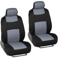 BDK Original Car Seat Covers and Floor Mats, Split Bench, Easy