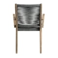 thumbnail image 5 of Seasonal Living Explorer Oceans 17" Wood Armchairs in Mixed Gray (Set of 2), 5 of 6