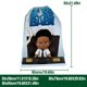 thumbnail image 3 of Bebé Jefe: Niño Africano Bolsa de regalo con cierre de cinta navideño para decoración de Navidad,40cm×52 cm., 3 of 6