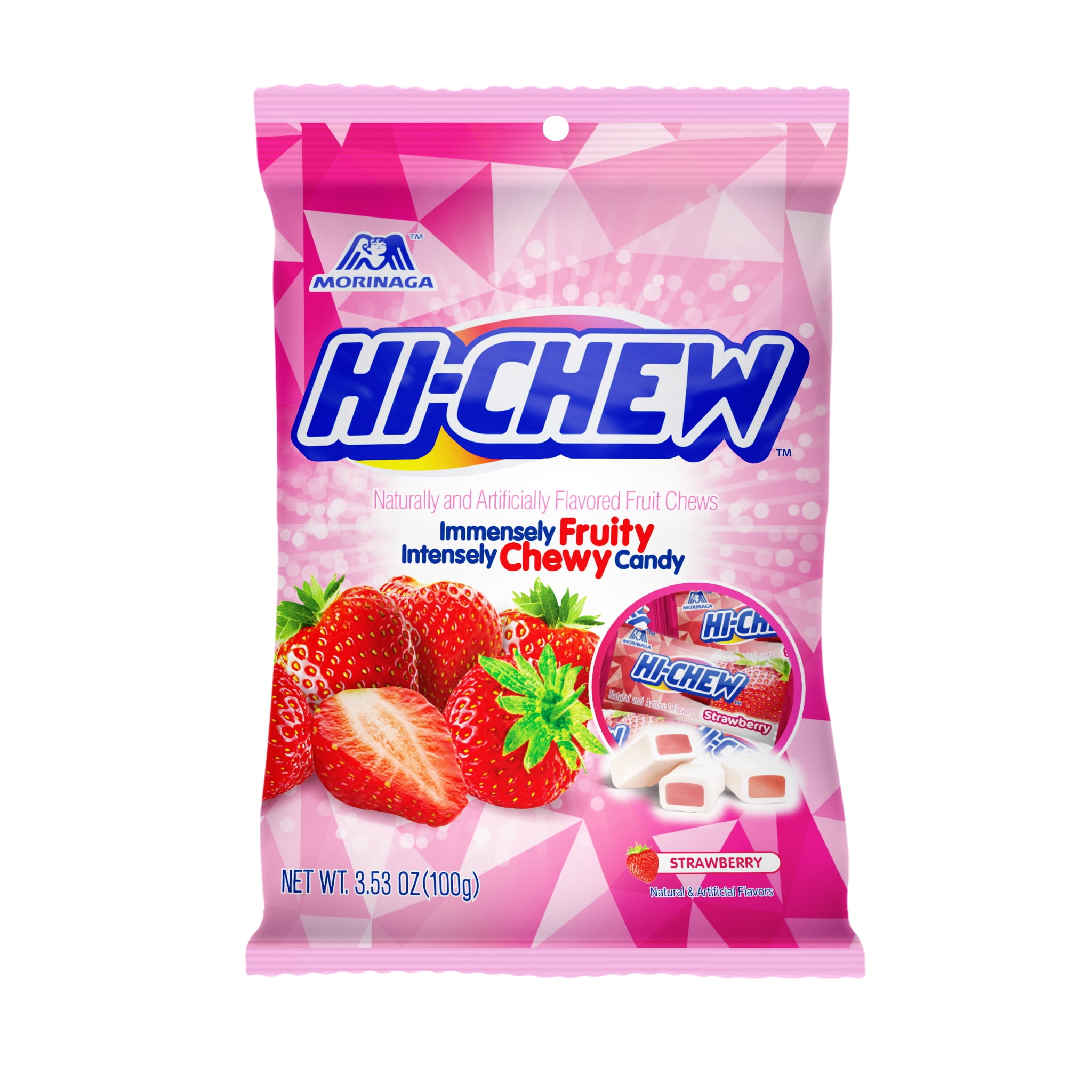 HiChew Strawberry Fruit Chews, 3.53 oz