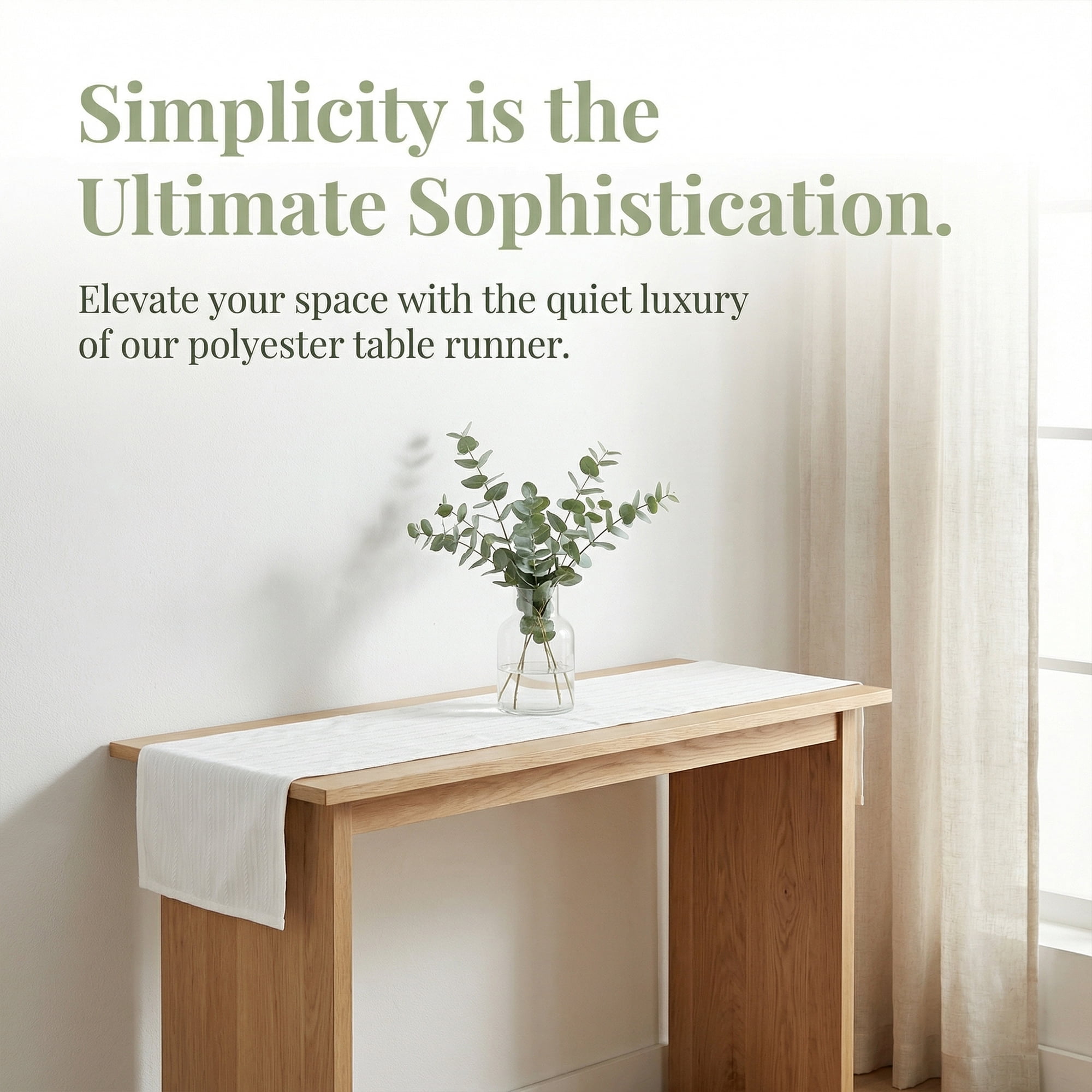 Unique Bargains Cotton Kitchen Runner for Dining Table Decoration White 11.8" x 70.9"