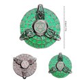thumbnail image 2 of YINGQING 2025 Dice Set With Wheel Metal Dice Dungeon And Game Present Role Playing Tabletop Game Present, 2 of 5