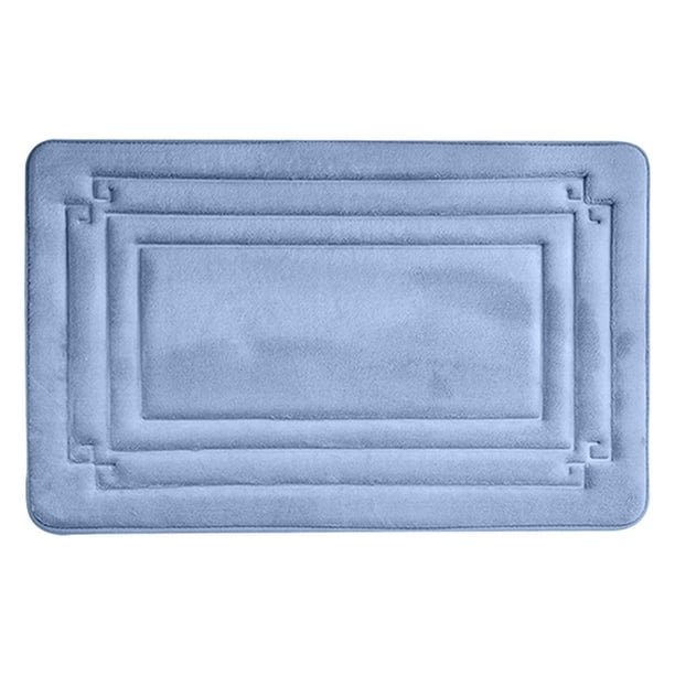 Yhmxh Alfombrillas de baño para baño Alfombrilla absorbente para baño, lavable a máquina, suave, cómoda y de rápida absorción de agua, lo que garantiza estabilidad y un agarre antideslizante.