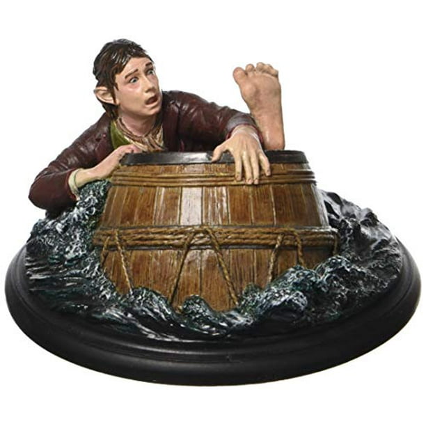 Weta Hobbit Mini Statue Bilbo Baggins Barrel Rider Walmart