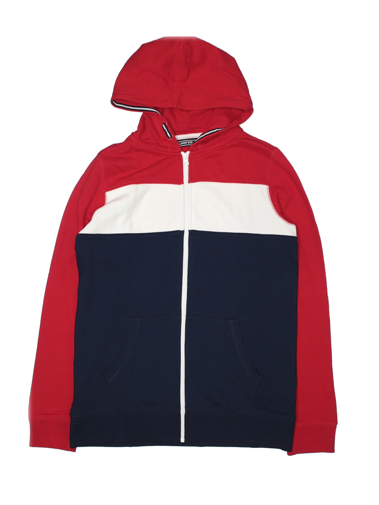 lands end zip up hoodie