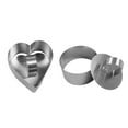 Stainless Steel Cake Ring Cake Mold With Push Piece Rice Ball Sushi