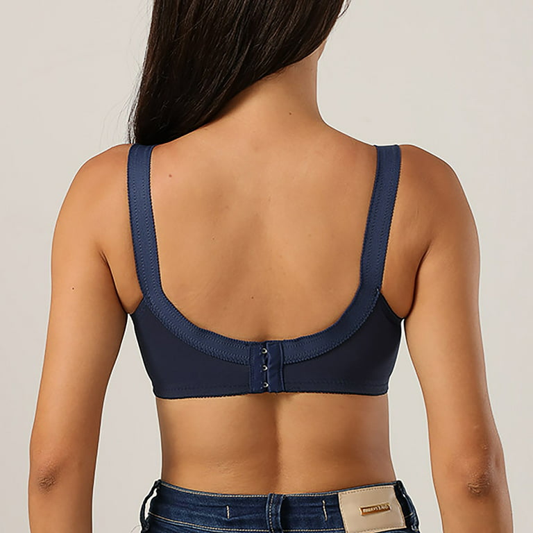 SOOMLON Comfy Bras for Women Lace Plus Size Vest Crop Wireless