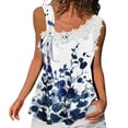 thumbnail image 1 of Tops Para Mujer Elegante Blusa Casual Moda Causal Sólido Estampado Encaje Vendaje Camiseta Sin Mangas Odeerbi ODB160886, 1 of 5