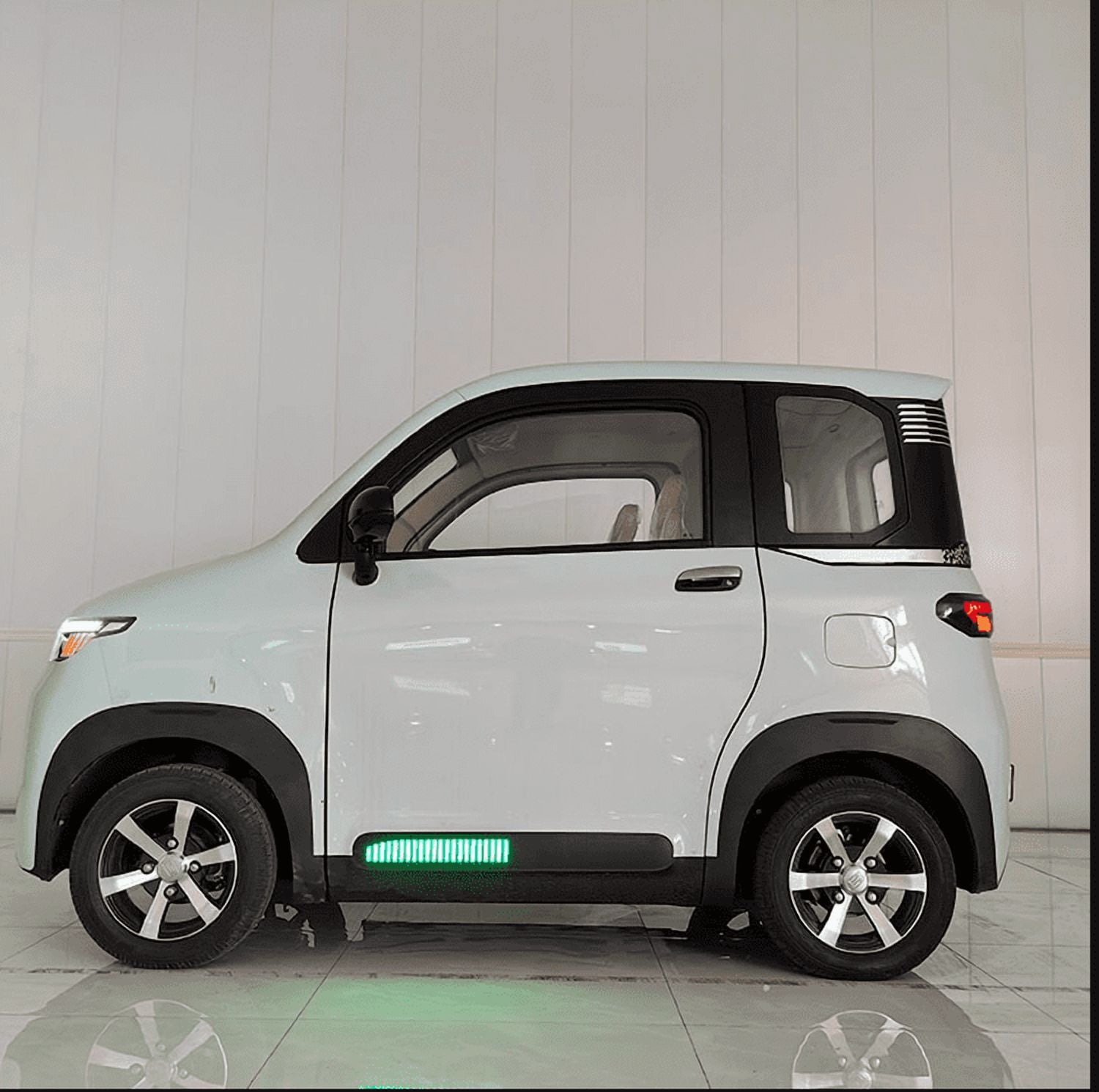 RoadMaster X-1200: Enclosed Two-Seater Electric Mobility Scooter with Four Wheels and 4000W Powerful Motor