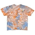 thumbnail image 2 of Peanuts Men's Officially Licensed Tie Dye Snoopy Charlie Brown Woodstock Tee T-Shirt (X-Large, Orange/Blue Snoopy and Woodstock), 2 of 2