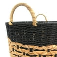 thumbnail image 3 of Hometrends Woven Paper & Water Hyacinth Storage Basket, Large, 3 of 6