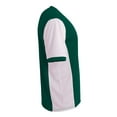 thumbnail image 4 of A4 Premier Soccer Jersey For Men in Forest/White | N3017, 4 of 5