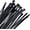 Black, variant on Zip ties 18 inch black Cable ties 100 pcs/Pack outdoor use wire ties with 60 Pounds tensile