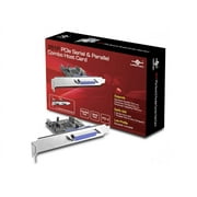 Vantec UGT-PCE2S1P 2 Serial and 1 Parallel PCIe Host Card, Silver