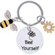 thumbnail image 1 of Llavero de abeja BRI regalo inspirador personalizado, 1 of 5