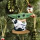 thumbnail image 1 of Dibujos animados de Disney Yoda, decoración navideña para el hogar, adornos para árbol de Navidad, regalo de Navidad, Papá Noel, Feliz Año Nuevo, 1 of 5