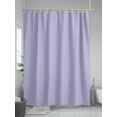 thumbnail image 5 of Shower Curtain Lavender Purple Shower Curtains for Bathroom, Waterproof Polyester Shower Curtain Set with Hooks, Extra Long 72" x 84" Solid Color, 5 of 6