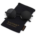 thumbnail image 1 of Gafas de sol KALIYADI redondas polarizadas de 47 mm con protección UV, 1 of 7