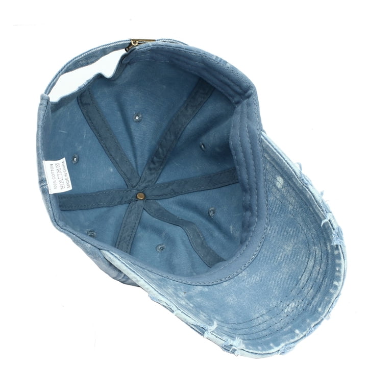 Harpily Lightweight Denim Hole Splice Embroidered Adjustable  display picture 3