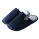 thumbnail image 1 of Pantuflas clásicas para hombre, pantuflas cálidas de algodón para invierno para hombre, pantuflas de interior antideslizantes a rayas resistentes al desgaste para parejas y mujeres, 1 of 5