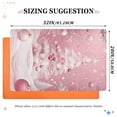 thumbnail image 2 of Pink Christmas Tree in Winter Floor Door Mat Outdoor Indoor for Home Entrance Welcome Mats 32"x20", 2 of 8