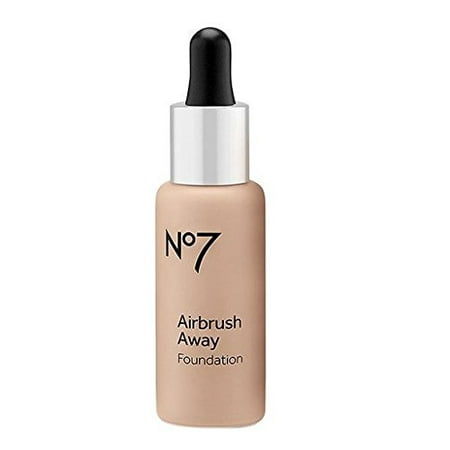 Airbrush For Foundation No7 Airbrush Away Foundation (Cool Vanilla), For Best Results always shake before use By Boots from USA ()