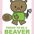 thumbnail image 2 of CafePress - Proud To Be A Beaver Infant Creeper - Baby Light Bodysuit, Size Newborn - 24 Months, 2 of 4