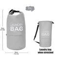 thumbnail image 2 of 71L Foldable Dust Laundry Basket with Non-Slip Handles, Wall Mounted Dirty Laundry Bin(Grey), 2 of 5