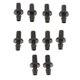 thumbnail image 2 of 10 Uds sistema de riego negro gotero tubo en T manguera de púas microaspersor goteo kusrkot Cabezal de goteo con goteo de flujo múltiple, 2 of 8