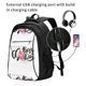 thumbnail image 2 of Balery Happy Mother's Day (3) Mochila con carga USB para hombre y mujer - Mochila impermeable y antirrobo para portátil con puerto USB para viajes, trabajo, estudios y universidad, 2 of 7