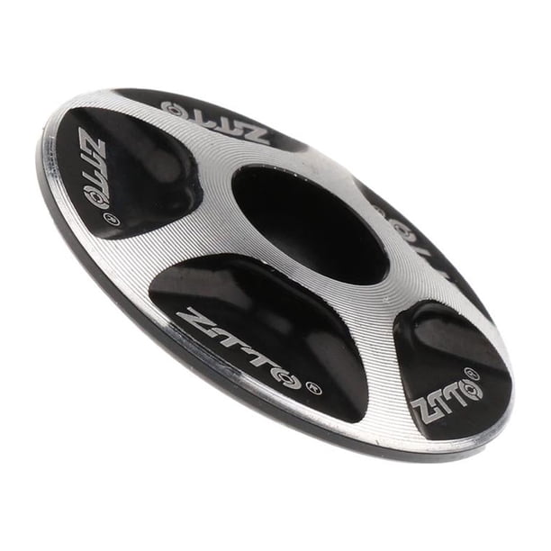 Cubierta superior de dirección de bicicleta - Cubierta superior de dirección de potencia de bicicleta de aleación de aluminio - Varios Negro
