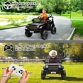 thumbnail image 2 of Kids Ride On Truck – 12V Battery Powered – 2.4G Remote Control – Spring Suspension – LED Lights, Music & Battery Display – Electric Car Toy – Boys & Girls – Multi-Color, 2 of 14